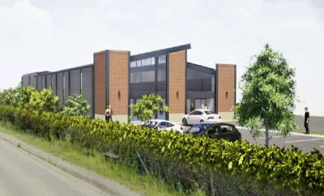 Les futurs bâtiments de la friche 